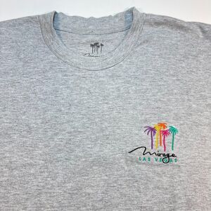Mirage Las Vegas Hotel & Casino Embroidered T Shirt Sz Mens M
